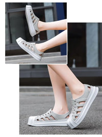 Men sandals outdoors Hole sandals for men Breathable Thick Bottom Unisex Soft EVA Non-slip Women sandals summer 2024 Beach Shoes