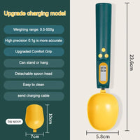 New LCD Digital Measurement Adjustable Weighing Spoon Coffee Powder Scale Baking Scale Electronic Measuring Spoon Kitchen Tools
