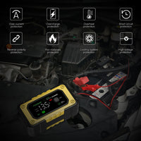 NEW FOXSUR Universal Repair Car Battery Charger 12V 7A Intelligent Repair Motorcycle Charger for lead Acid LiFePO4 Battery