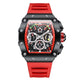 New Luxury Men Watch  ONOLA Fashion Fully Automatic Mechanical Watches Man Unique Design Waterproof Tape Watch Wristwatch