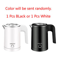 Houselin Electric Kettle 0.5L Stainless Steel Household Indoor Kettle Automatic Closing and Boiling Dry Protection 220V