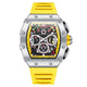 New Luxury Men Watch  ONOLA Fashion Fully Automatic Mechanical Watches Man Unique Design Waterproof Tape Watch Wristwatch