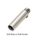 XLR 3PIN female head to 6.5 female 3 core XLR revolution RCA 3.5mm Male lotus audio female seat 6.35 microphone adapter