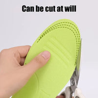 10pcs Unisex Memory Foam Orthopedic Insoles Deodorizing Insole Shoes Sports Absorbs Sweat Soft Antibacterial Shoe Accessories