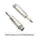 XLR 3PIN female head to 6.5 female 3 core XLR revolution RCA 3.5mm Male lotus audio female seat 6.35 microphone adapter