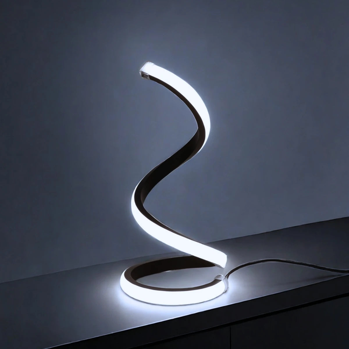 Modern creative LED desk lamp, USB powered dimmable