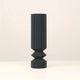 1 Nordic black plastic vase for home decoration - simple and elegant design for living room and dining room decoration