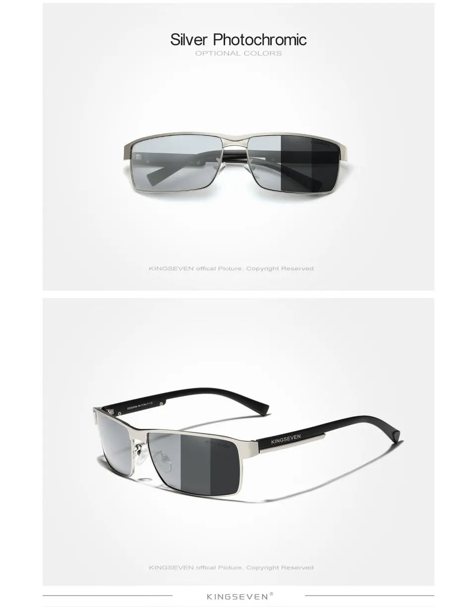 KINGSEVEN Luxury Brand Anti UV400 Polarized Sunglasses Men Cycling Fishing Shades Women Trendy Driving High Quality Eyewear