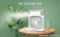 OREADEX 3 In 1 Fan AIr Conditioner Household Small Air Cooler LED Night Light Portable Humidifier Adjustment Fan Office Home Fan