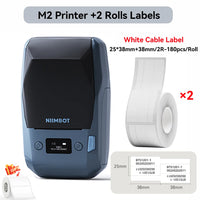 Niimbot M2 Thermal Transfer Label Printer 300 DPI High Definition Wireless 20-50 mm Print Width Label Maker Support Phone/PC