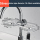 Kitchen Sink Drain Rack Sponge Storage Basket Faucet Holder Space Aluminum Soap Drainer Shelf Organizer Bathroom Accessories