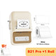 Niimbot B21 Pro Label Printer 300dpi Wireless Printer 20-50mm Print Width for Photos Receipts Notes Business Home Office