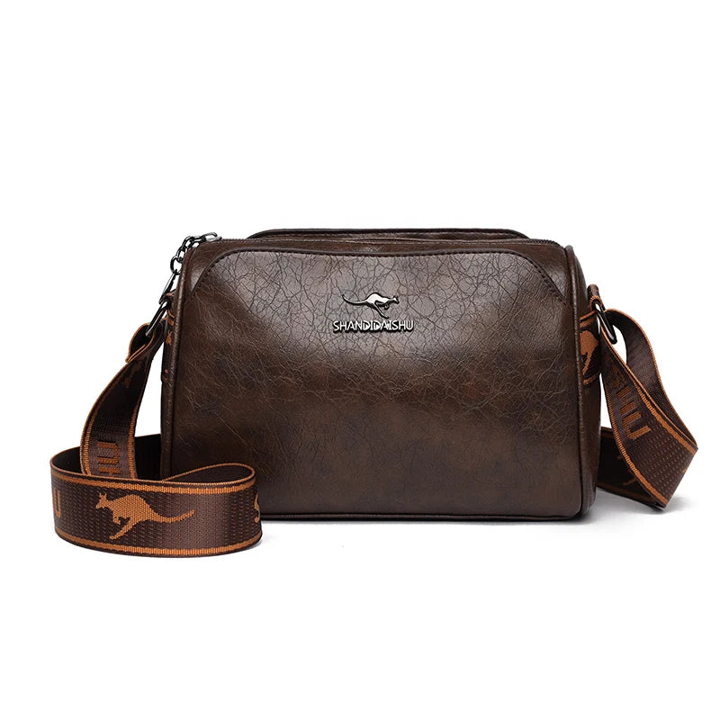 New Genuine High Quality Soft Leather Luxury Purses Crossbody Bag Designer Brand Ladies Shoulder Crossbody Bags 2024 Sac A Main