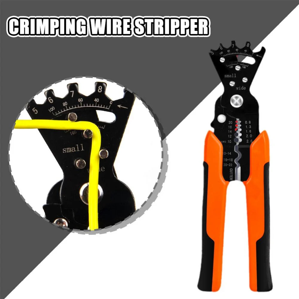 Multifunctional Special Wire Stripping Pliers for Electrician Cutting Wire Stripping Skin Pressing Wire Winding Scissors