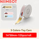 Niimbot D110/D11/D101/H1S Name Sticker School Student Color Name Tags Self-adhesive Thermal Label Paper for School Home Office