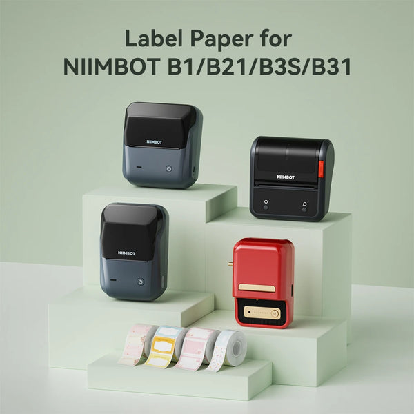 NIIMBOT B1/B21/B3S/B31 Thermal Freezer Labels Food Storage Kitchen Stickers Refrigerator Freezer Date Content Labels