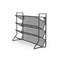 Kitchen Spice Rack 4 Tier Spice Organizer Carbon Steel Wall Shelf without Spice Jars for Cabinet Kitchen Pantry Organizer Shelf