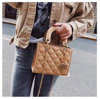 Handbag Women Brand Luxury Totes High Quality Fashion Classic Quilted Square Handle Bag Women Crossbody Shoulder Bags