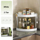 Kitchen Spice Rack Shelf Countertop Corner Multifunctional Seasoning Supplies Rack Saving Spice Rack Organizer with Hooks
