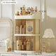 Makeup Storage Box Large Capacity Dressing Table Storage Rack Dust-proof Cosmetic Organizer Cosmetics Containe Drawer Organizer