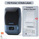 Niimbot M2 Thermal Transfer Label Printer 300 DPI High Definition Wireless 20-50 mm Print Width Label Maker Support Phone/PC