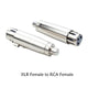 XLR 3PIN female head to 6.5 female 3 core XLR revolution RCA 3.5mm Male lotus audio female seat 6.35 microphone adapter