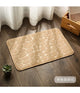 Memory Foam Embossed Velvet Carpet Bathroom Living Room Non-Slip Mat Cobblestone Floor Mat