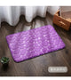 Memory Foam Embossed Velvet Carpet Bathroom Living Room Non-Slip Mat Cobblestone Floor Mat