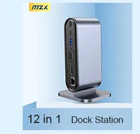 MZX 10 7 4 Port USB Hub 3.0 Aluminum A 3 0 Multi-hub Splitter Concentrator Dock Multiple Extensor Switch Adapter Docking Station