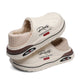 New Winter Warm Slippers Mens Womens Waterproof Slippers on Shoes Fur Lined Home Shoes Anti-Slip Outdoor Walking Shoes