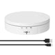 Motorised Rotating Mirror Display Stand,360 Degree Turntable, Jewellery Holder,USB Power Supply, Rotating Shooting, Three Speeds