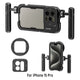 NEEWER Phone Cage Video Rig with Dual Handles For iPhone 15 Pro /Pro Max Smartphone Stabilizer for Video Recording ﻿