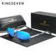 KINGSEVEN Classic Pilot Men’s Sunglasses Brand Design Polarized UV400 Women Fashion Glasses Driving Rectangle Frame Eyewear