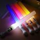 Multi Color Light Sticks Battery Powered LED Flashing Fluorescent Rod Wedding Party Supplies Camping Concerts Decor Props