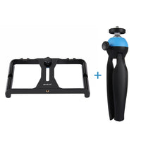 PULUZ Smartphone Vlogging Kit Video Recording Equipment with Tripod Fill Light Shutter for Camera Phone Youtube Set Vlogger KIT