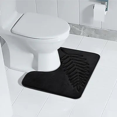 Memory Foam Bath Mat Toilet Mat Extra Soft Non-Slip Bathroom Mat Super Comfort Bath Mats for Bathroom Floor Bath Rug Foot Mat