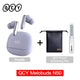 QCY Melobuds N50 ANC Bluetooth 5.4 Wireless Earphones Active Noise Cancellation 6 Mics Clear Call Earbuds Multipoint Connection