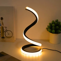 Modern creative LED desk lamp, USB powered dimmable