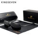 KINGSEVEN Brand Designer Men Polarized UV400 Sunglasses Vintage Retro Rectangle Classical Glasses Anti-glare Driving Eyewear