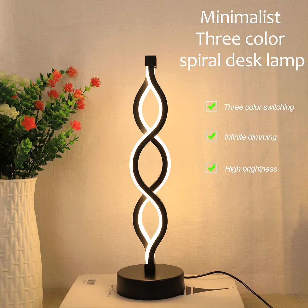 Creative seaweed table lamp LED decorative lighting table lamp