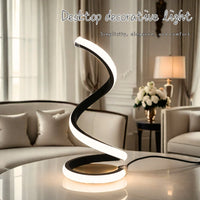 Modern creative LED desk lamp, USB powered dimmable