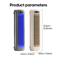 Newest Wall Mounted Air Conditioning Fan Silent Household Rechargeable Tower Fan Vertical Desktop Air Cooler  for Bedroom Living