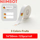 Niimbot D110/D11/D101/H1S Name Sticker School Student Color Name Tags Self-adhesive Thermal Label Paper for School Home Office