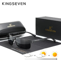 KINGSEVEN Luxury Brand Anti UV400 Polarized Sunglasses Men Cycling Fishing Shades Women Trendy Driving High Quality Eyewear