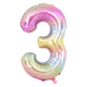 Large Standing Unicorn Foil Balloons for Kids Girls Unicorn Birthday Party Decoration Elephant Animal Balloon Baby Shower Favors