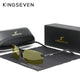 KINGSEVEN Fashion Half Frame Sunglasses Men's Outdoor Polarized UV400 Driving Glasses High Quality Fishing Driving Eyewear