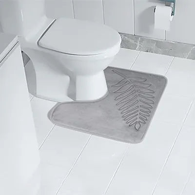 Memory Foam Bath Mat Toilet Mat Extra Soft Non-Slip Bathroom Mat Super Comfort Bath Mats for Bathroom Floor Bath Rug Foot Mat