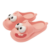 Cute Cartoon Dog Slippers,Creative Non Slip Couples Sandals for Birthday Gift,Lightweight Thick Beach Shoe for Indoor Outdoor
