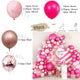 Macaron Pink Balloon Garland Arch Kit Kids Happy Birthday Metal Rose Gold Confetti Balloons Wedding Party Baby Shower Decoration