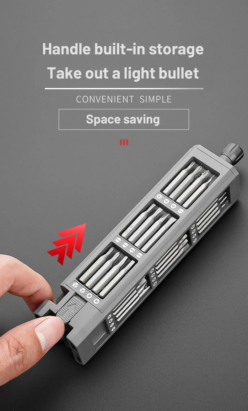 Precision Screwdriver Set 8 32 43 46 in 1 Torx Hex Phillips Magnetic Screwdriver Bit Phone Watch Laptop Mini Repair Tool Set